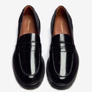 Reformation Agathea Chunky Loafer - size 6